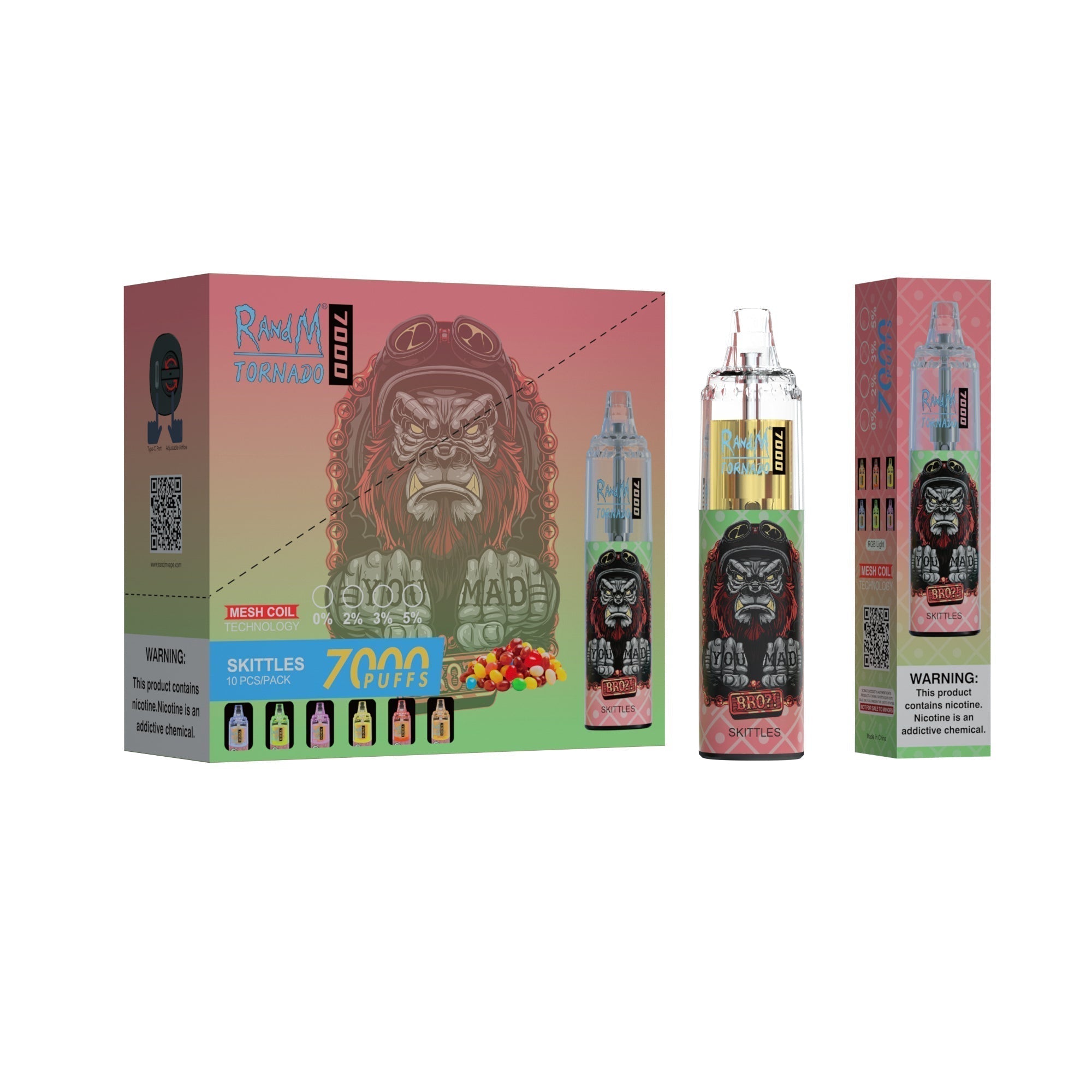 RAndM Tornado 7000 Puffs Disposable Vape