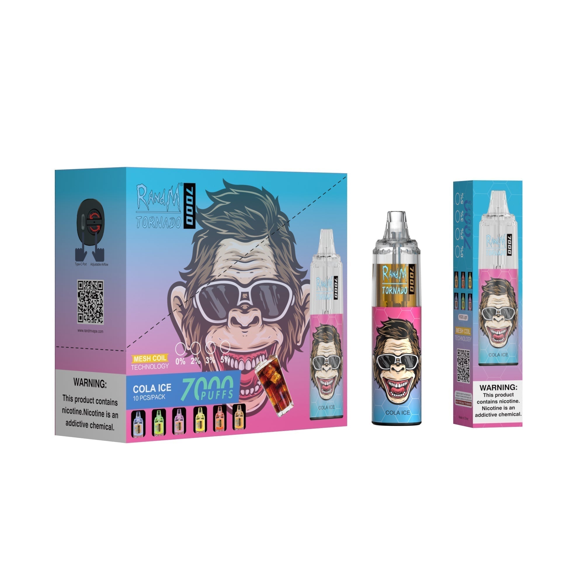 RAndM Tornado 7000 Puffs Disposable Vape