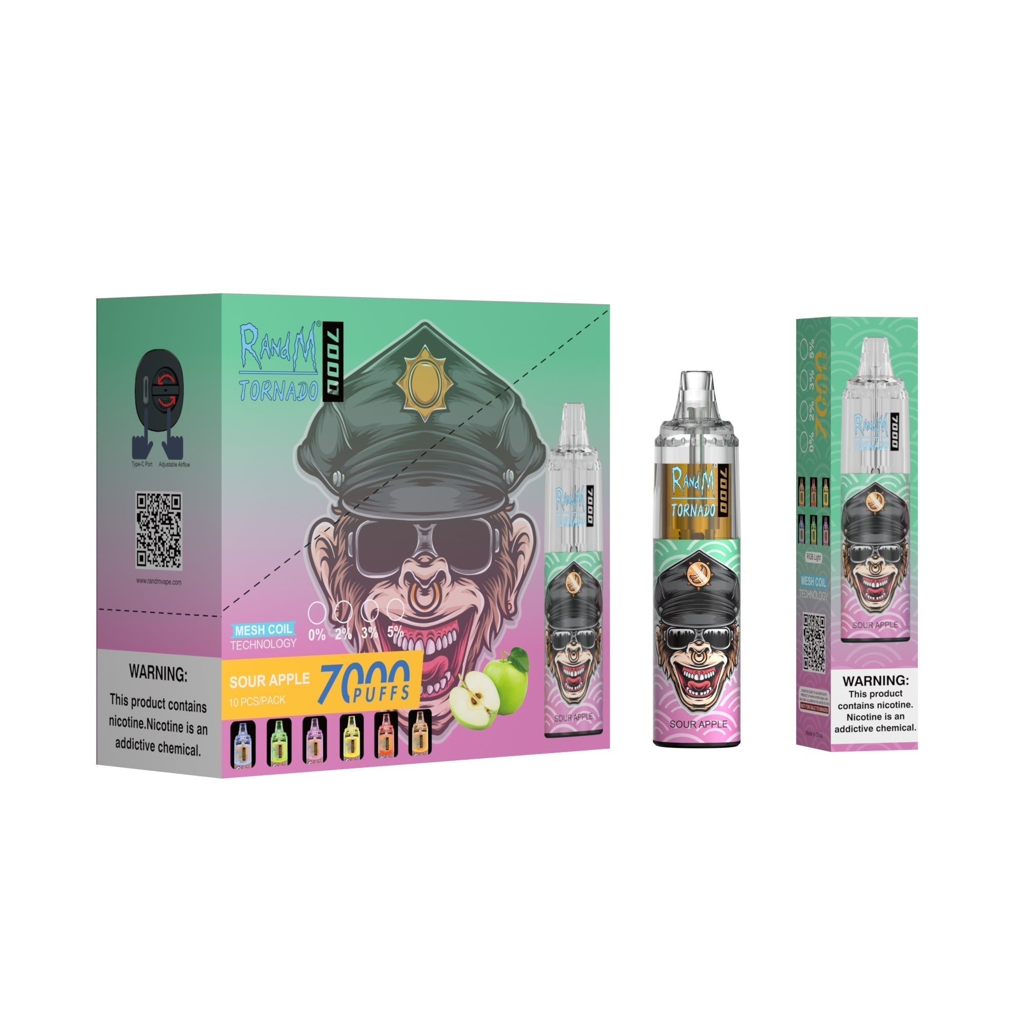 RAndM Tornado 7000 Puffs Disposable Vape