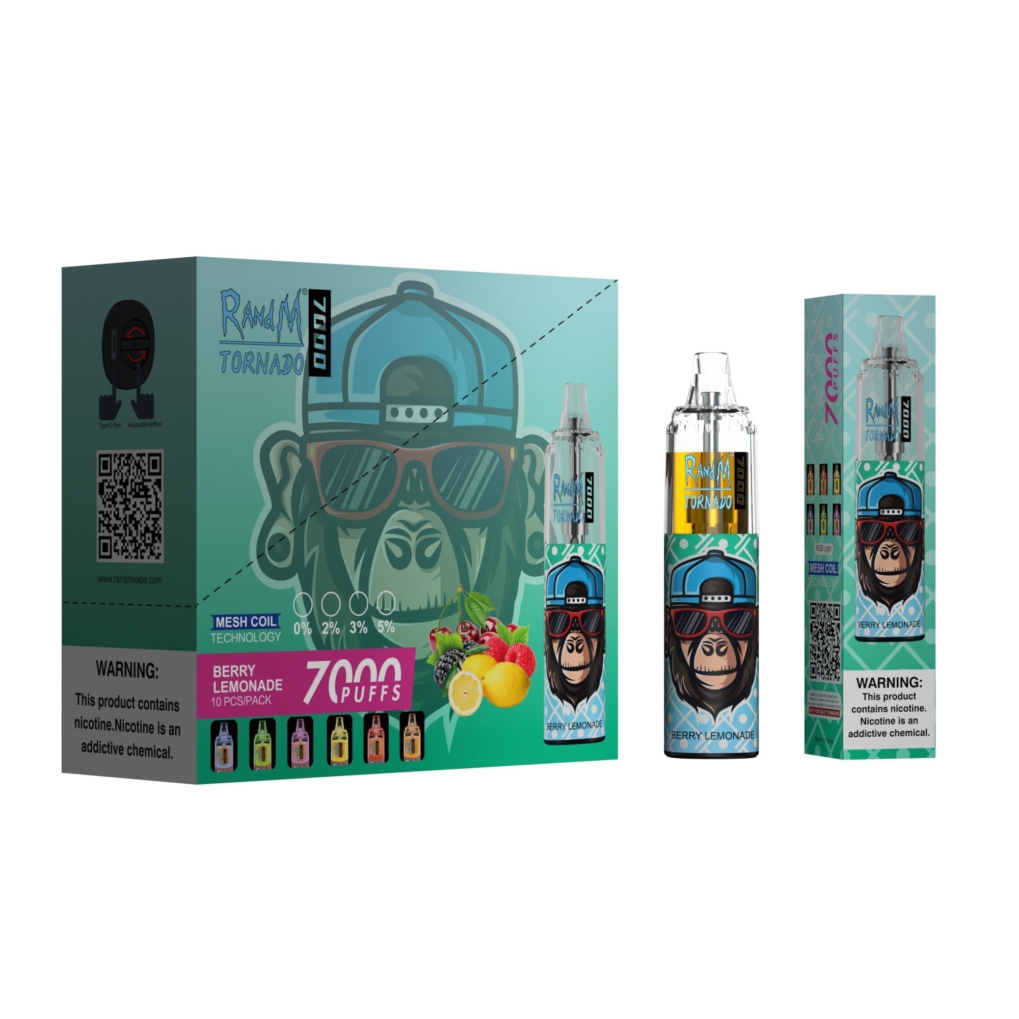 RAndM Tornado 7000 Puffs Disposable Vape