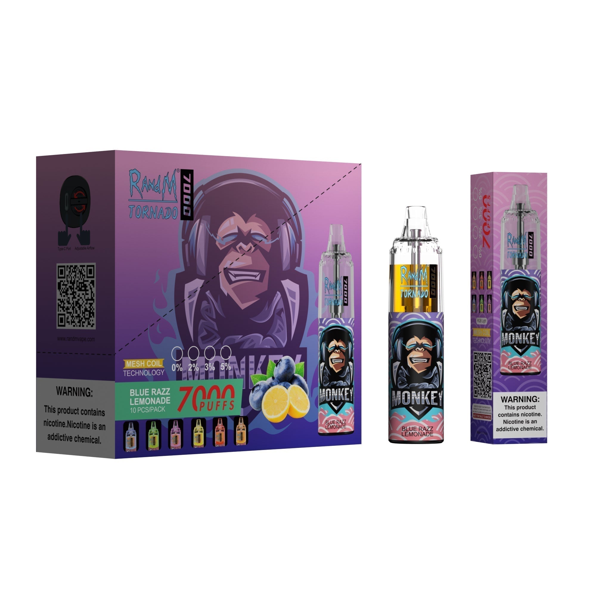 RAndM Tornado 7000 Puffs Disposable Vape