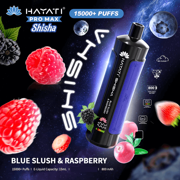 Hayati Shisha 15000 Puffs Disposable Vape