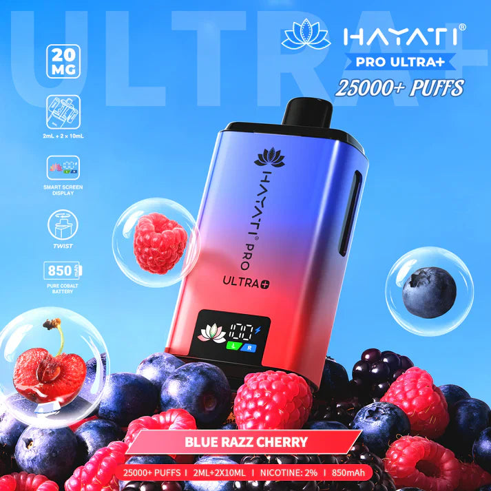 Hayati Pro Ultra Plus 25000 Puffs Disposable Vape