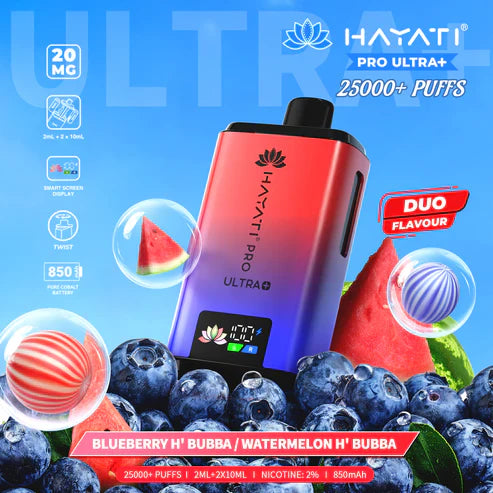 Hayati Pro Ultra Plus 25000 Puffs Disposable Vape