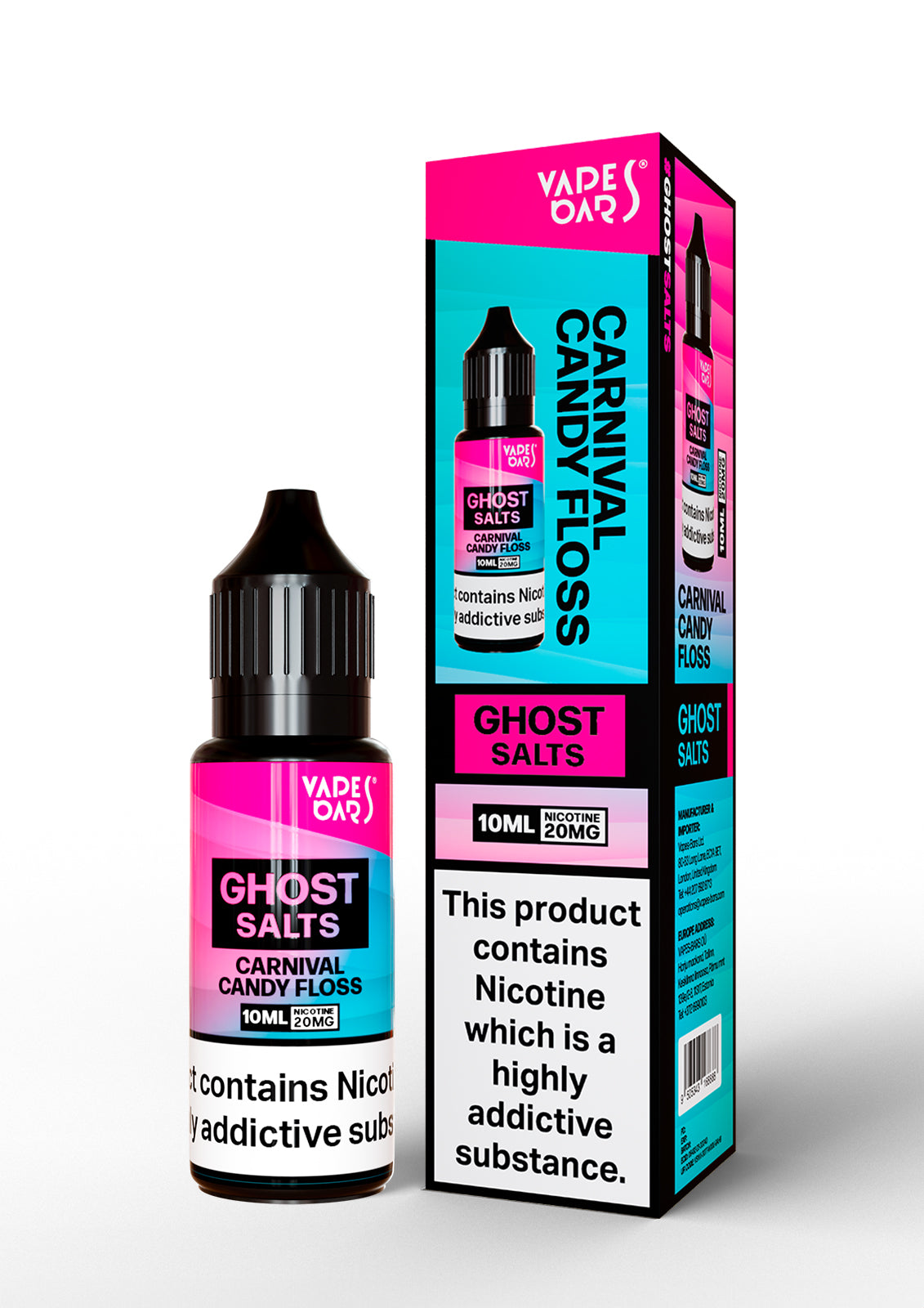 Ghost Nic Salts (Box of 10)