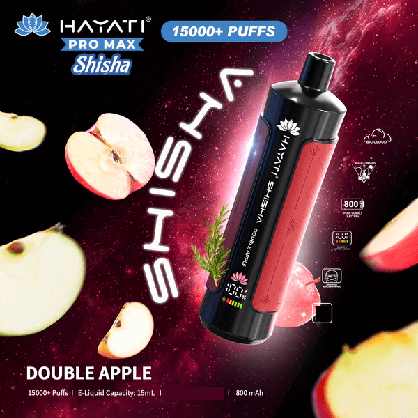 Hayati Shisha 15000 Puffs Disposable Vape