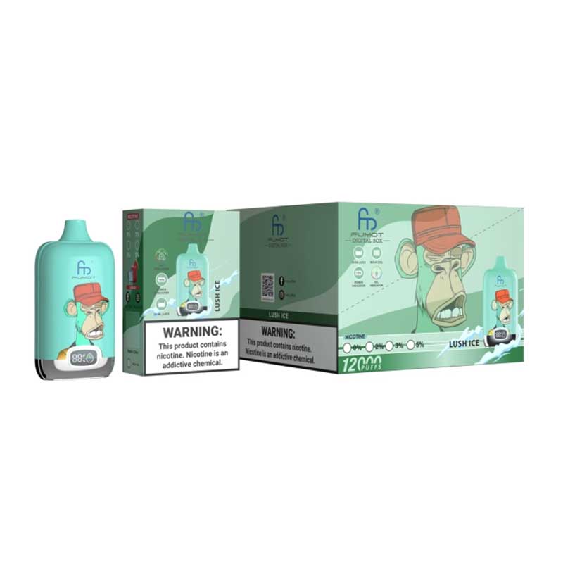 RAndM Digital Box 12000 Puffs Disposable Vape (Box Of 10)