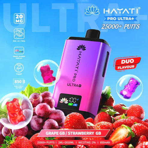 Hayati Pro Ultra Plus 25000 Puffs Disposable Vape