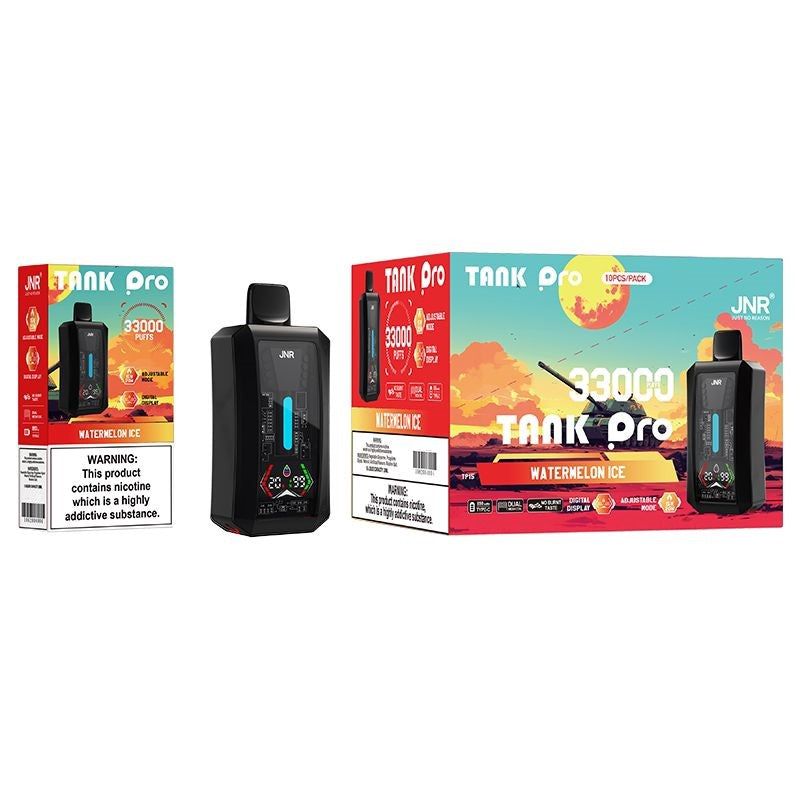 JNR Tank Pro 33000 Puffs Disposable Vape (Box of 10)