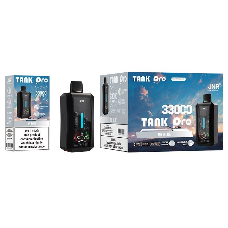 JNR Tank Pro 33000 Puffs Disposable Vape (Box of 10)