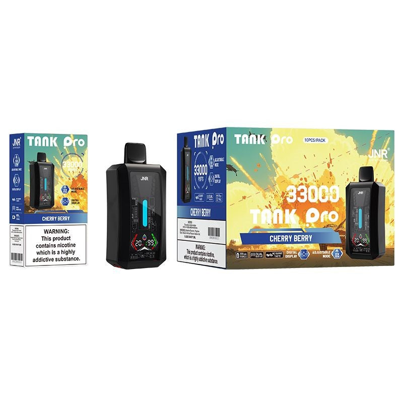 JNR Tank Pro 33000 Puffs Disposable Vape (Box of 10)