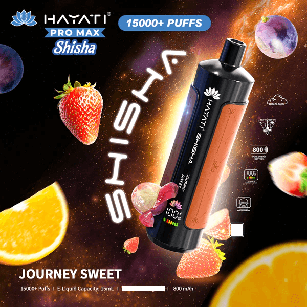 Hayati Shisha 15000 Puffs Disposable Vape