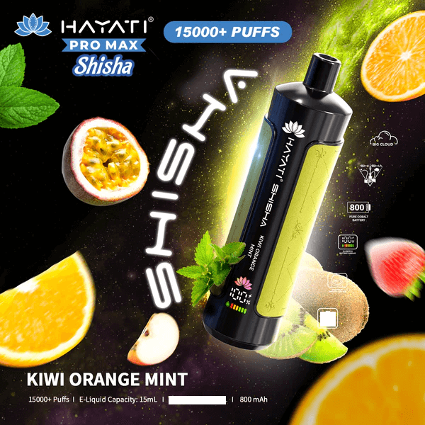 Hayati Shisha 15000 Puffs Disposable Vape