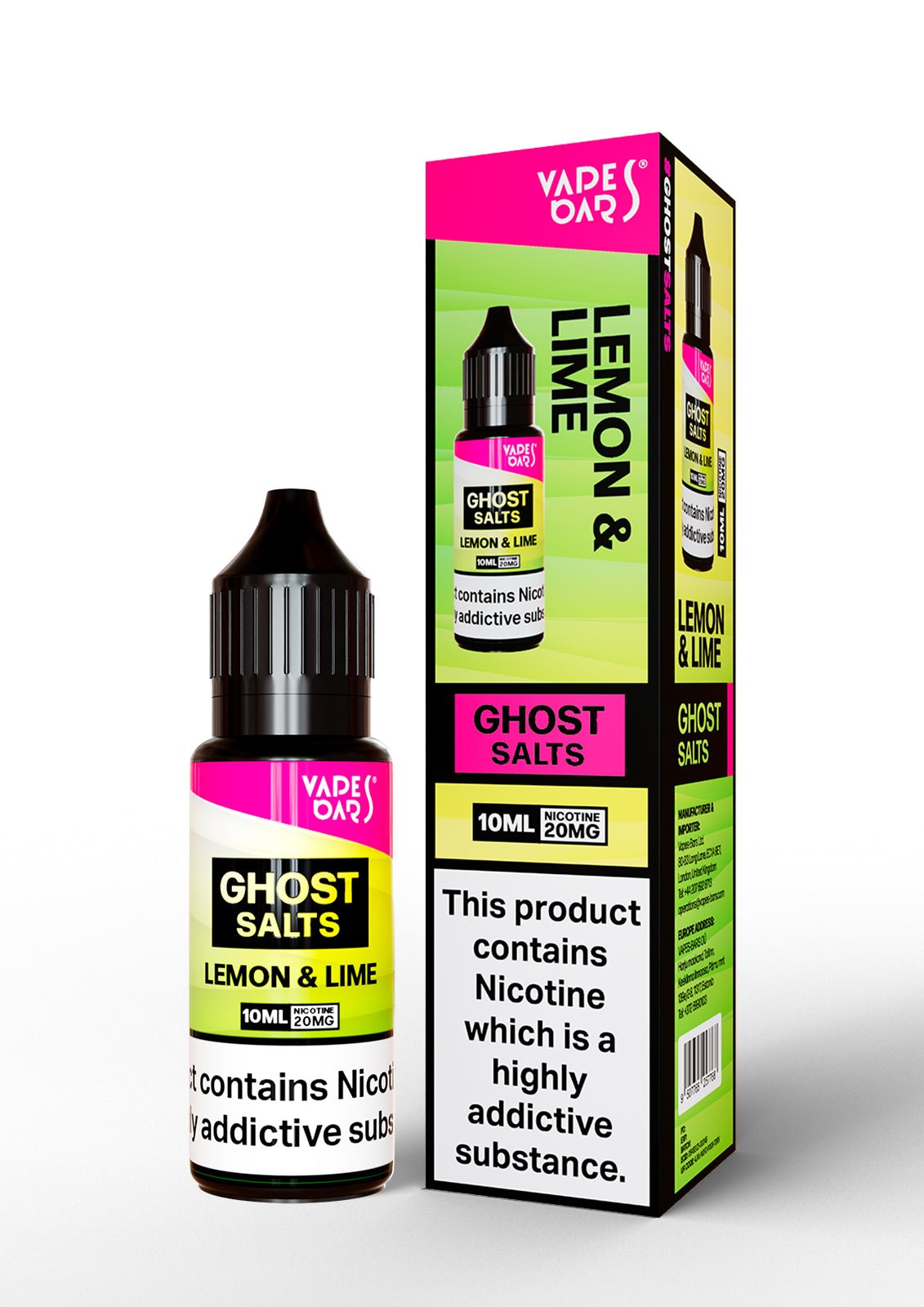 Ghost Nic Salts (Box of 10)