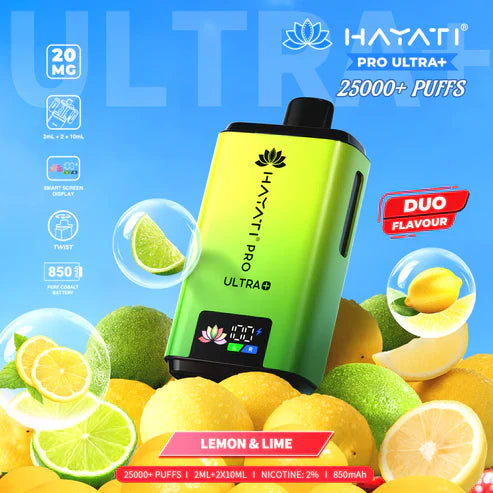 Hayati Pro Ultra Plus 25000 Puffs Disposable Vape