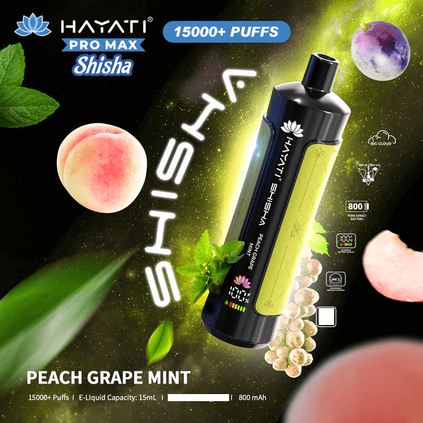 Hayati Shisha 15000 Puffs Disposable Vape