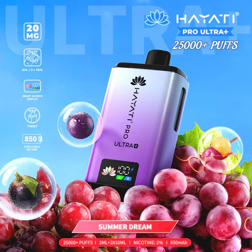 Hayati Pro Ultra Plus 25000 Puffs Disposable Vape