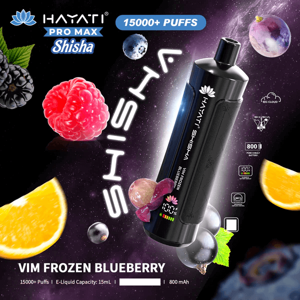 Hayati Shisha 15000 Puffs Disposable Vape