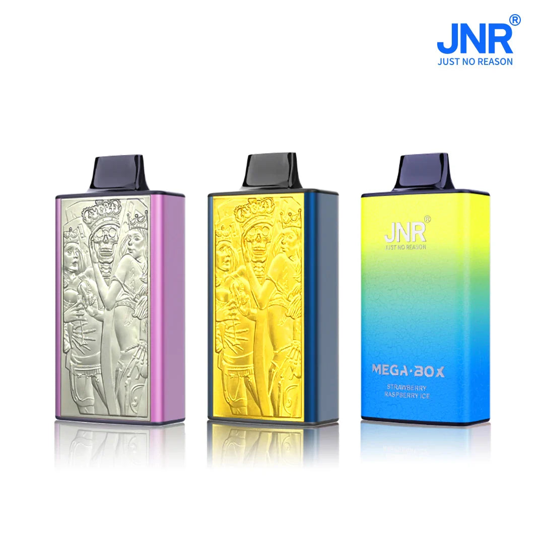 JNR Mega Box 25000 Puffs Disposable Vape (Box of 10)