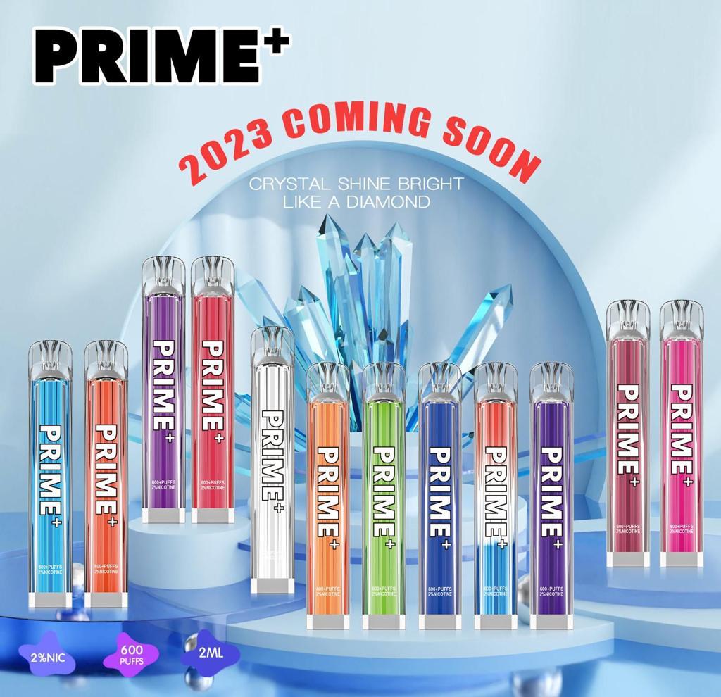 Prime Plus 600 Puffs Disposable Vape (Box of 10)